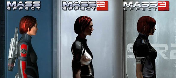 Физиологические изменения Леди Шепард в серии Mass Effect