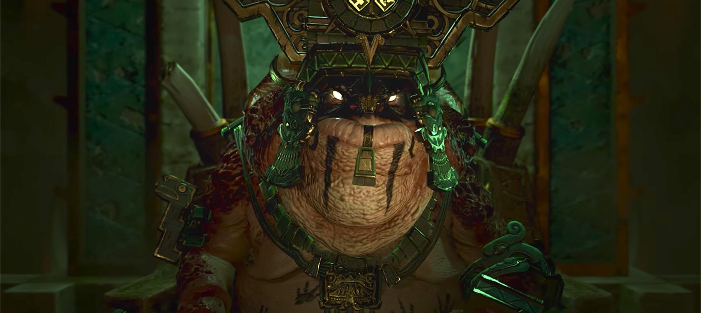 Трейлер рептилоидов Total War: Warhammer 2
