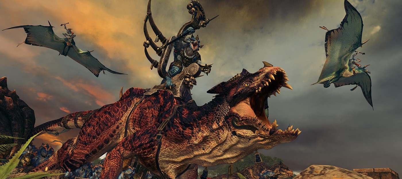 Подробный разбор представителей людей-ящеров в новом видео Total War: Warhammer 2