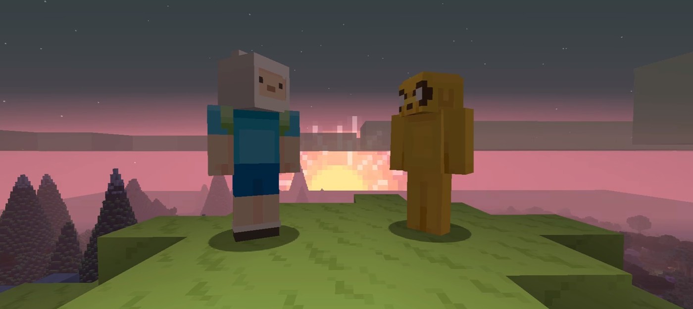 Персонажи Adventure Time появятся в Minecraft