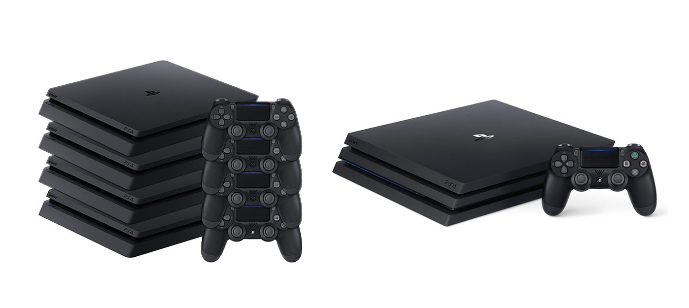 Каждая пятая проданная консоль Sony — PS4 Pro