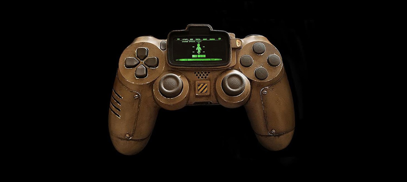 Контроллер PS4 в стиле Fallout — мечта фаната