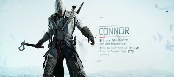 Тизер-трейлер Assassin's Creed III – Коннор