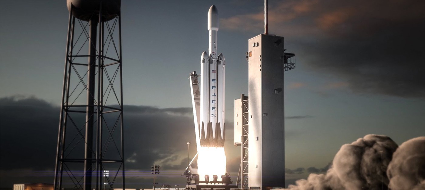 Илон Маск показал анимацию запуска самой мощной активной ракеты в мире