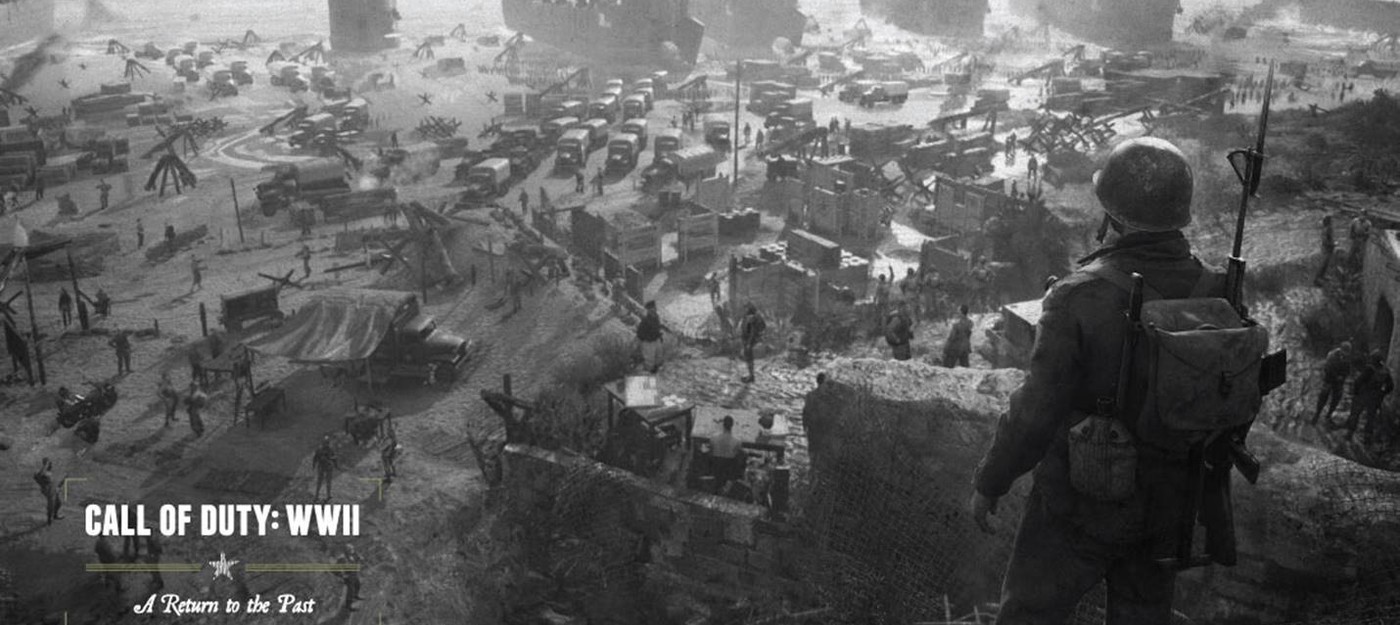 Черно-белая Call Of Duty: WWII — на обложке GameInformer