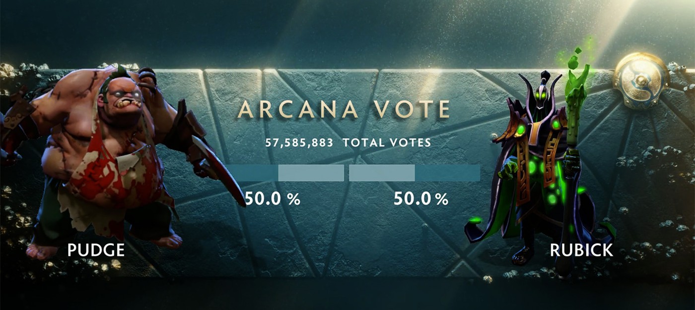 Голосование за новую аркану Dota 2 завершилось результатом 50% на 50%