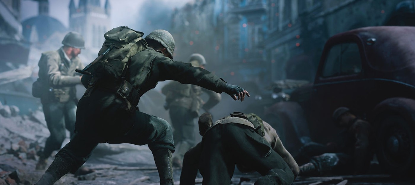 Демонстрация полевого штаба в Call of Duty: WWII