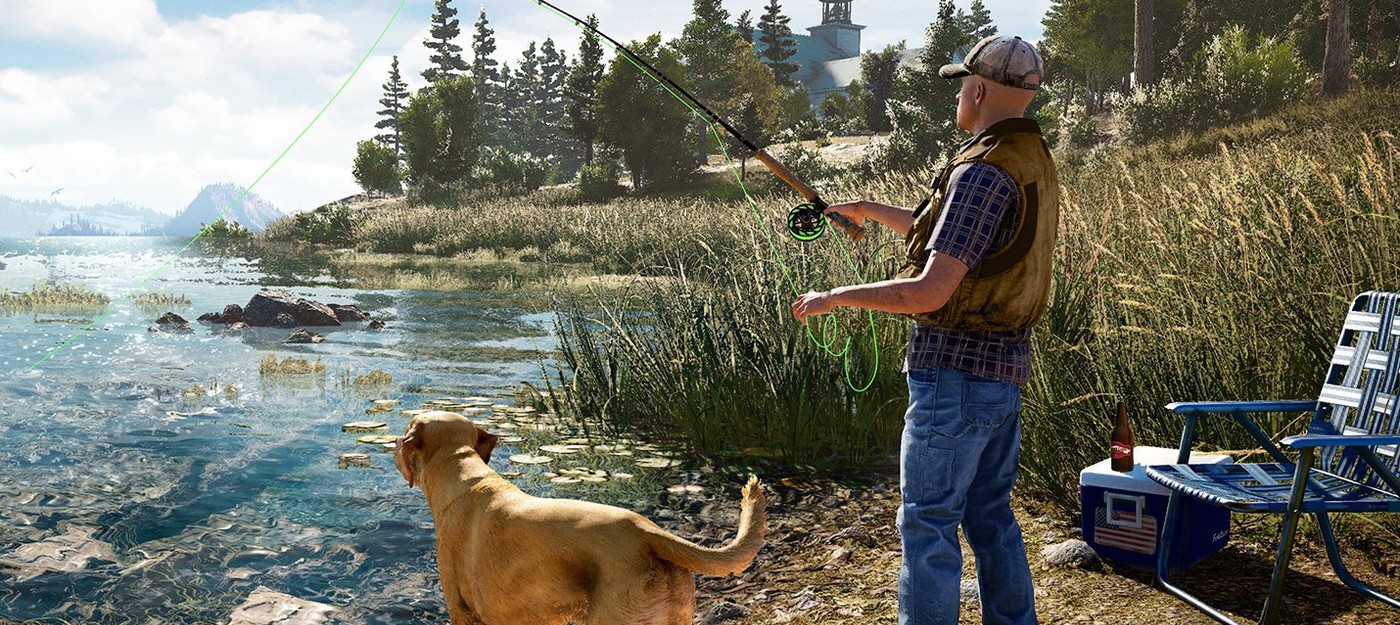 Новый геймплей Far Cry 5 с самолетами и рыбалкой