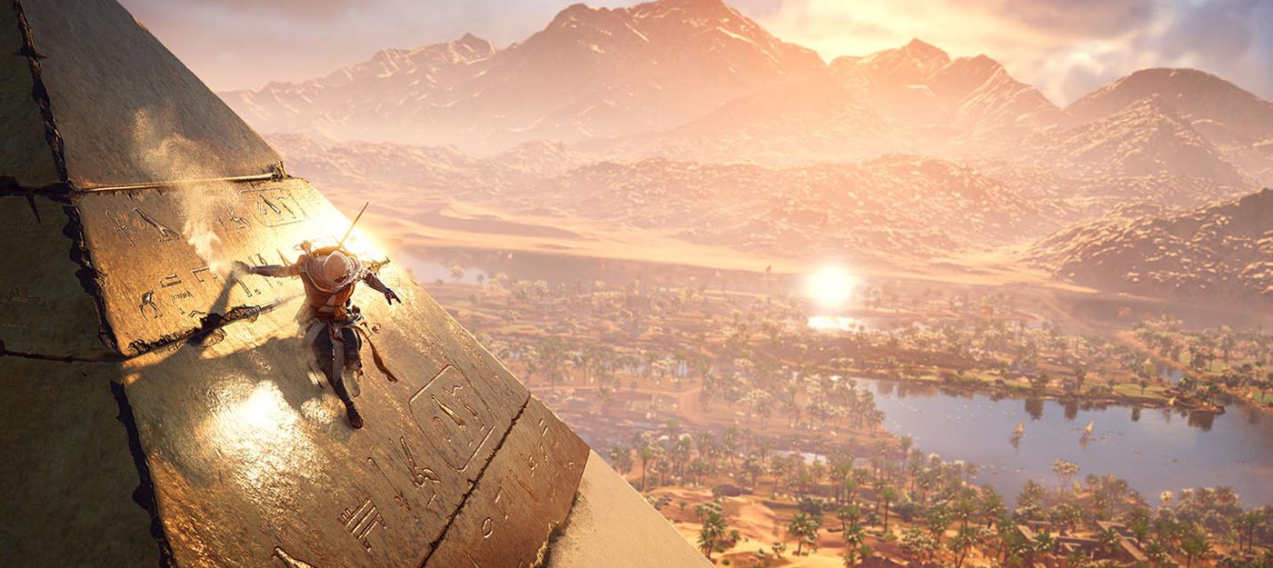 Геймплей Assassin's Creed Origins с нового билда на Xbox One X