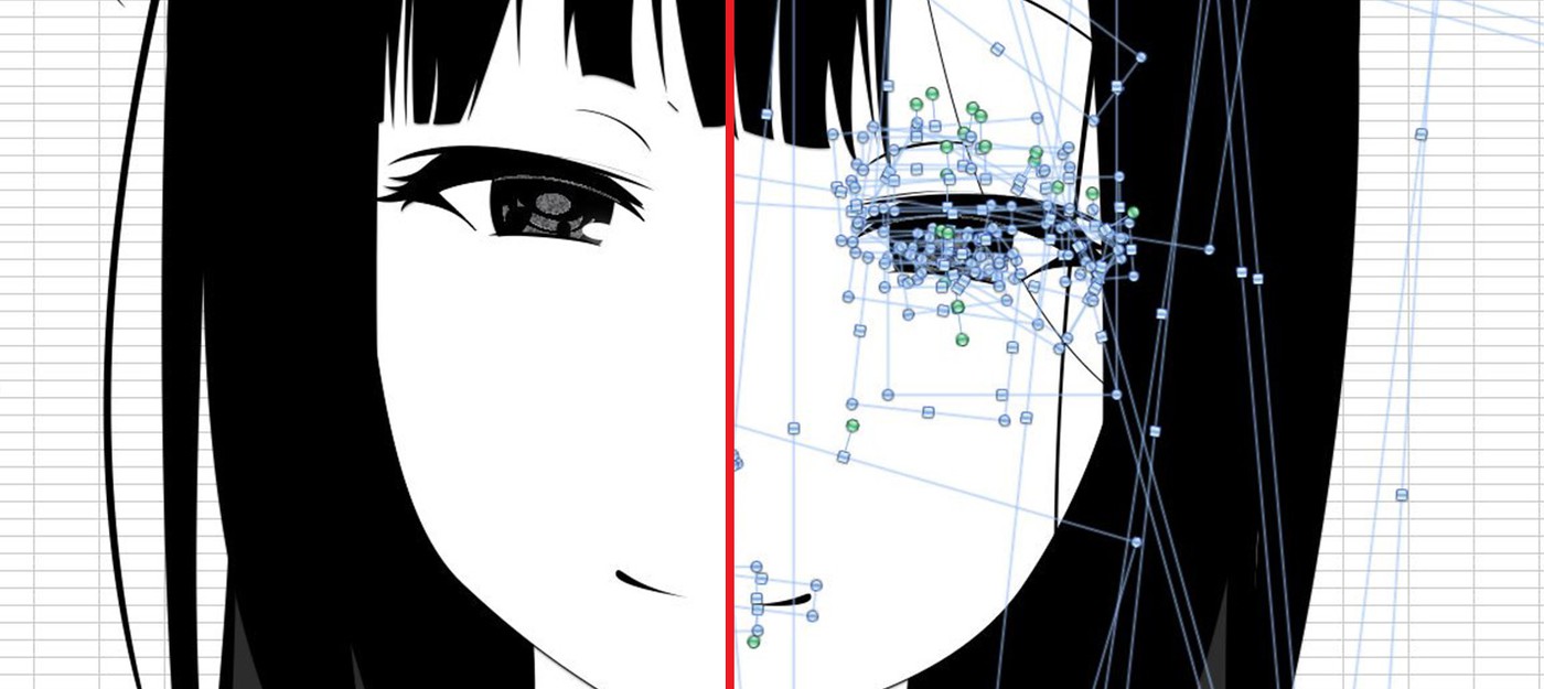 Безумный японец рисует аниме в Excel