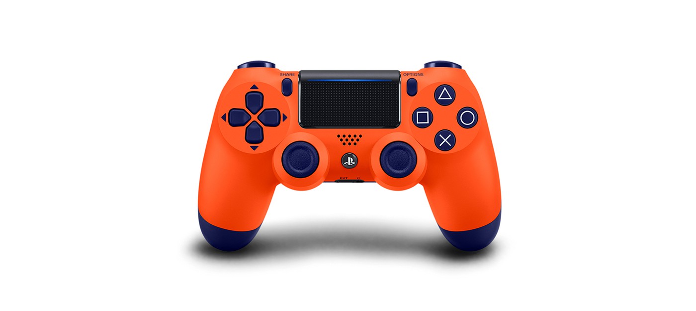 Sony выпустит "закатный оранжевый" DualShock 4