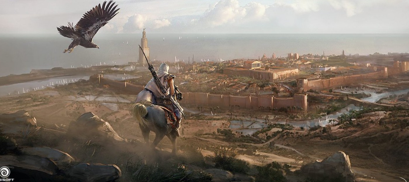 Охота на крокодилов и красоты Египта на новых скриншотах и артах Assassin's Creed Origins