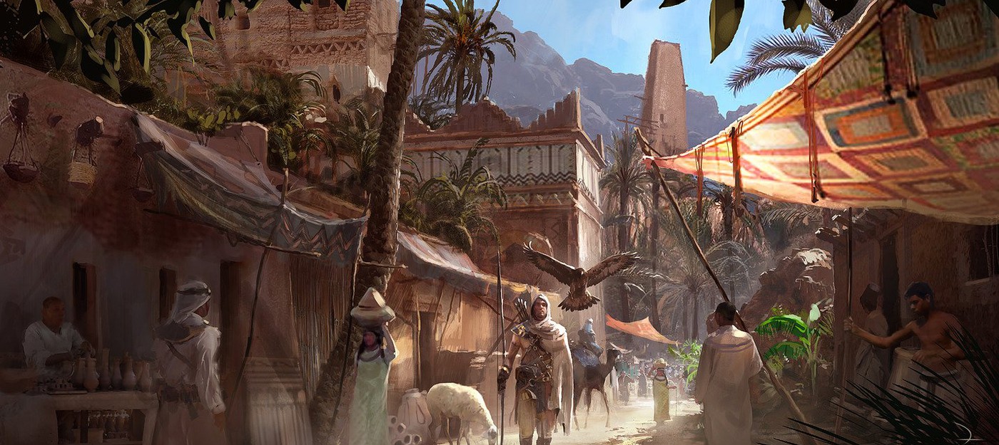Сравнение графики Assassin's Creed Origins