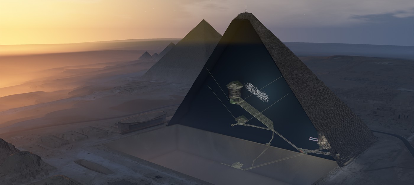 Ученые нашли в Великой Пирамиде секретную камеру благодаря субатомным частицам
