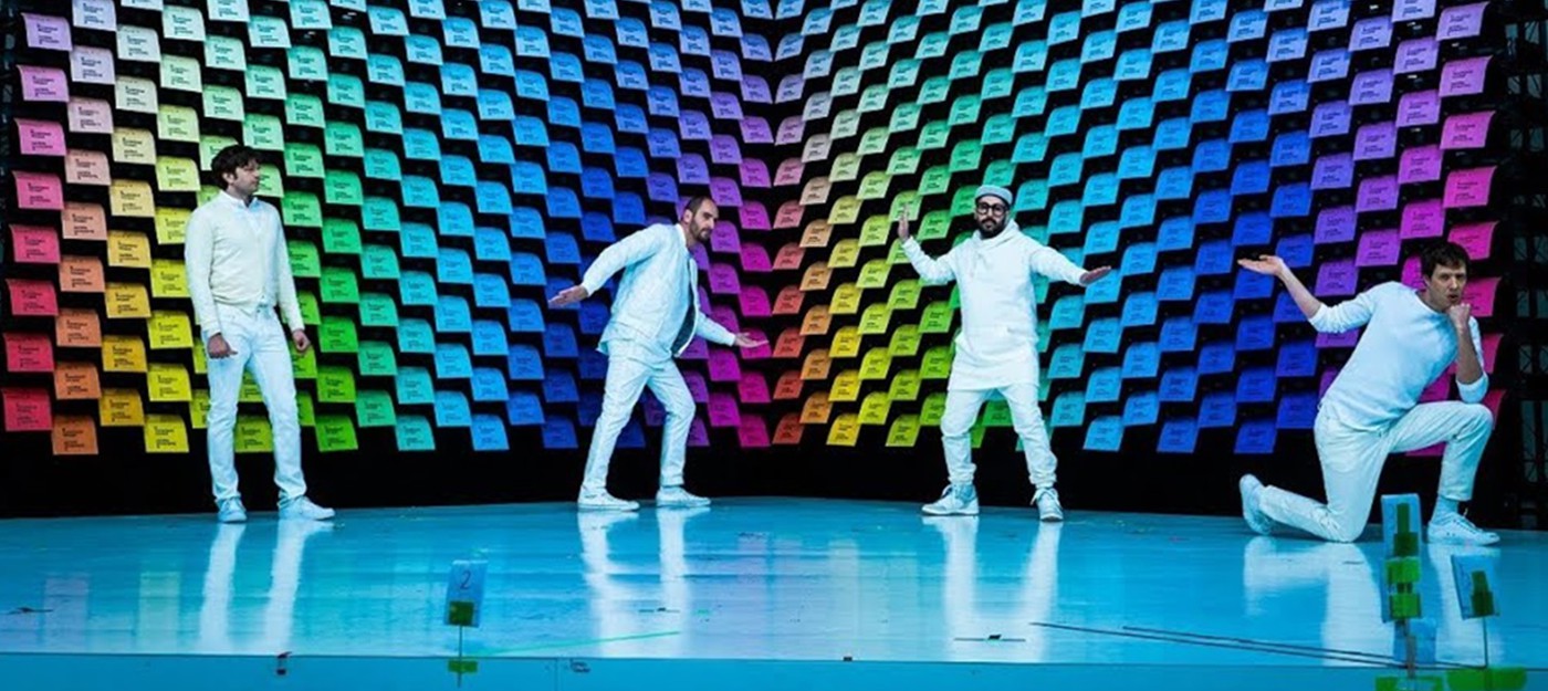 567 цветных принтеров в новом клипе группы OK Go
