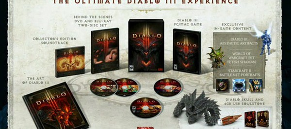 Unboxing видео коллекционного издания Diablo 3