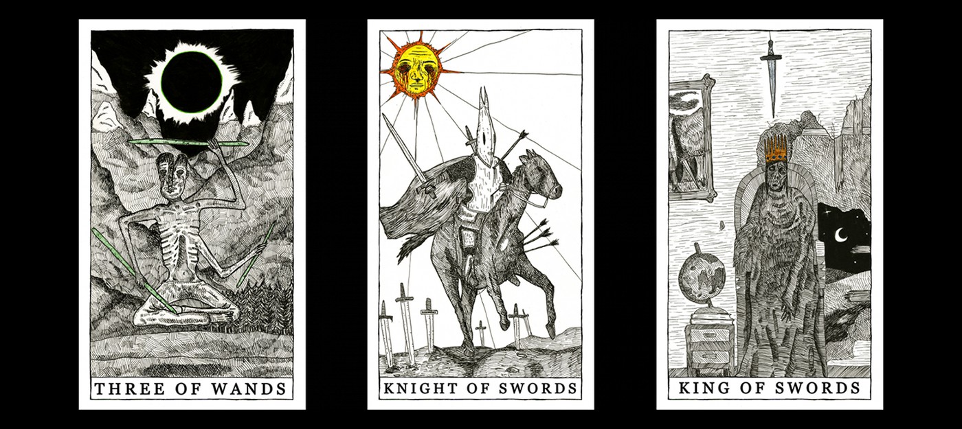 Этот потрясающий набор карт Таро вдохновлен Dark Souls