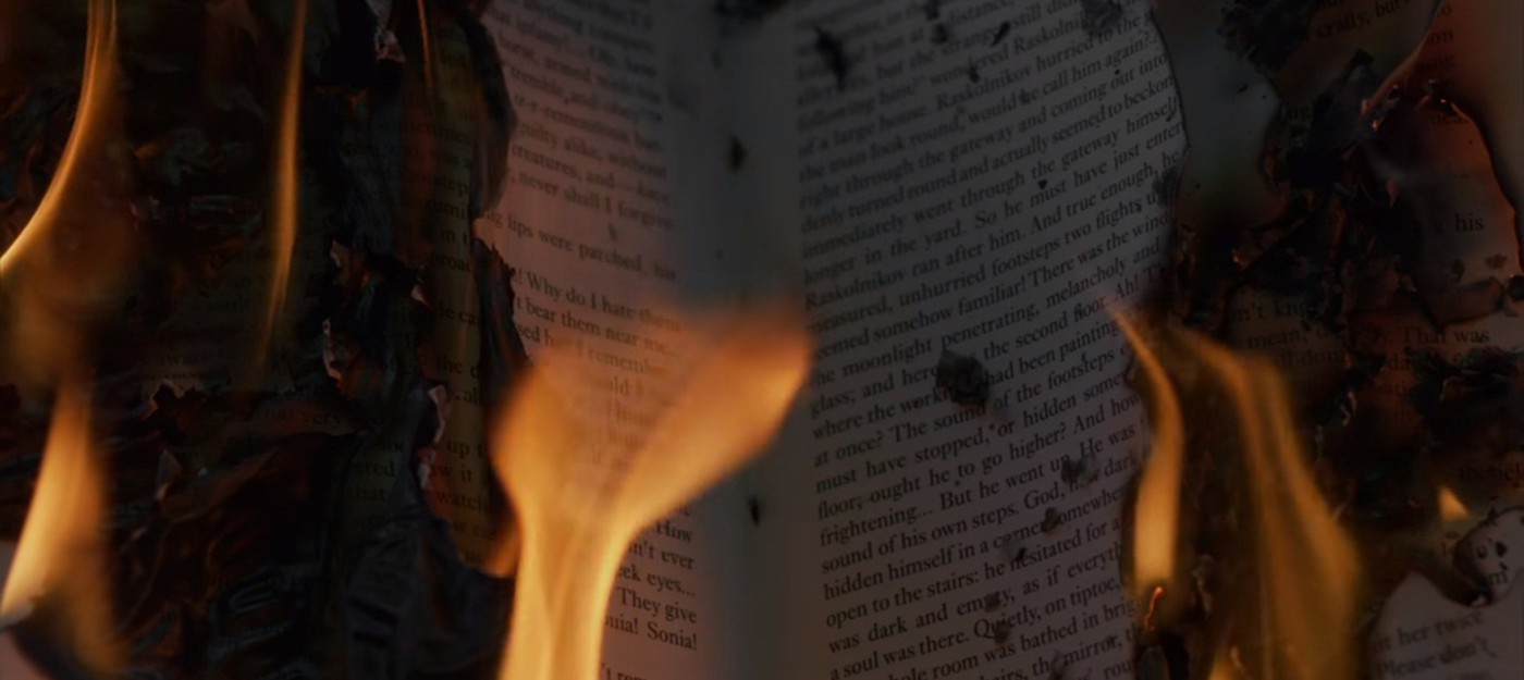 Первый тизер экранизации романа "451 градус по Фаренгейту"