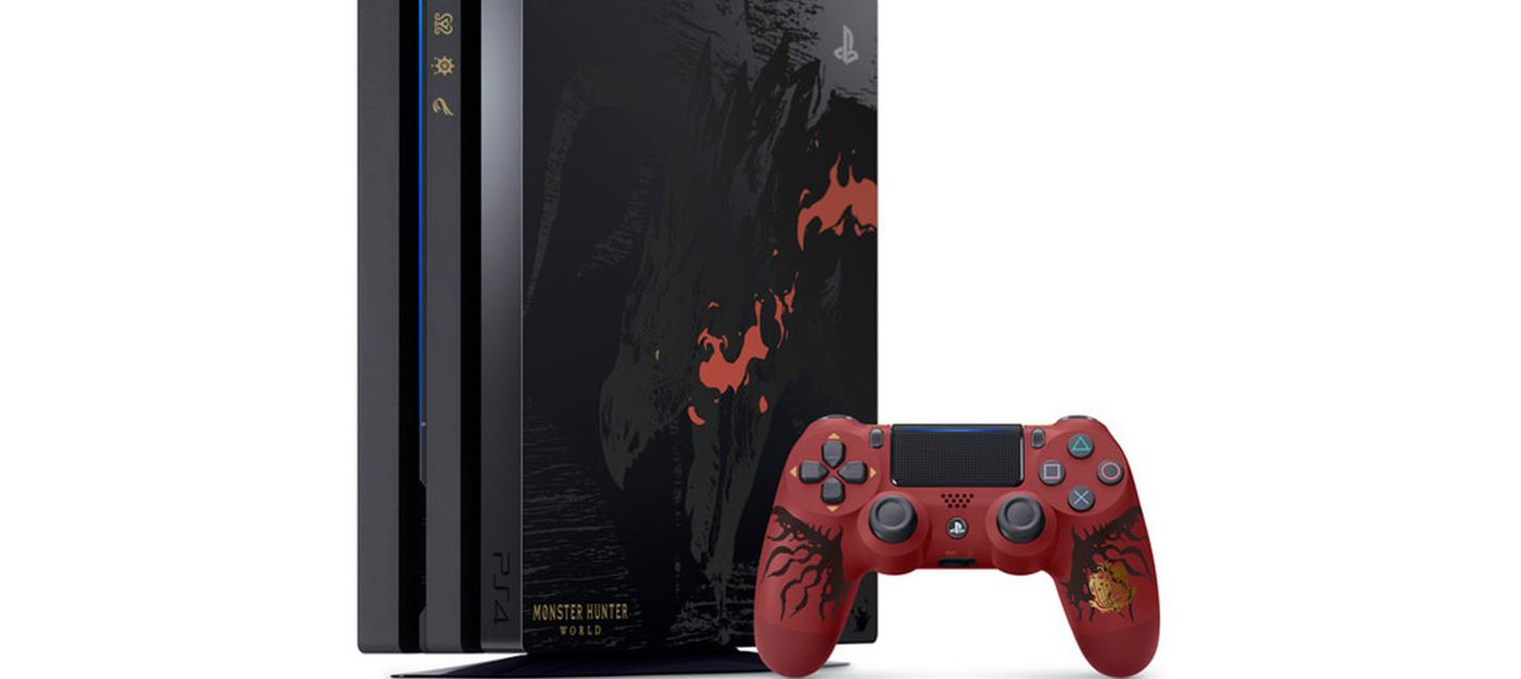 PS4 Pro в стиле Monster Hunter: World можно будет купить в Европе