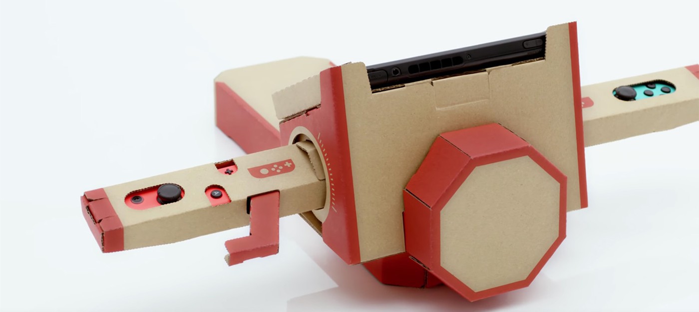 Nintendo Labo для Switch позволяет создавать из картона все, что угодно