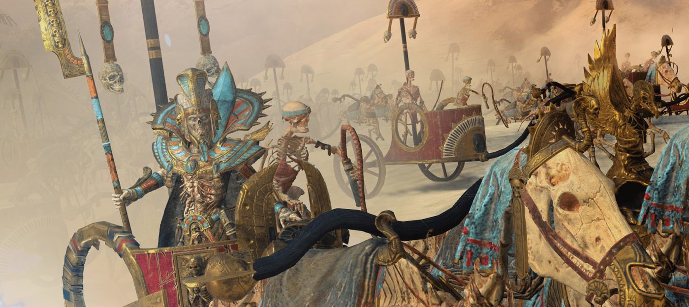 Новые трейлеры дополнения Rise of the Tomb Kings для Total War: Warhammer 2