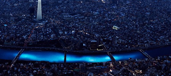Токийская река светлячков
