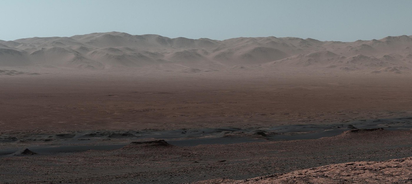 Потрясающая Марсианская панорама Curiosity