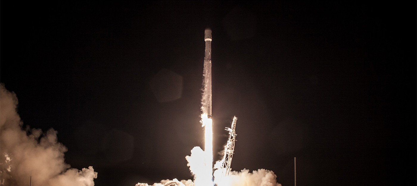 Недавно запущенная ракета SpaceX пережила тест посадки на воду