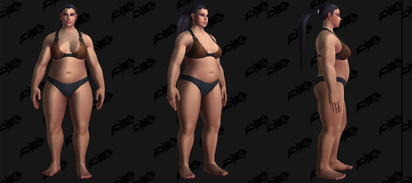 В World of Warcraft появятся тяжеловесные модели людей