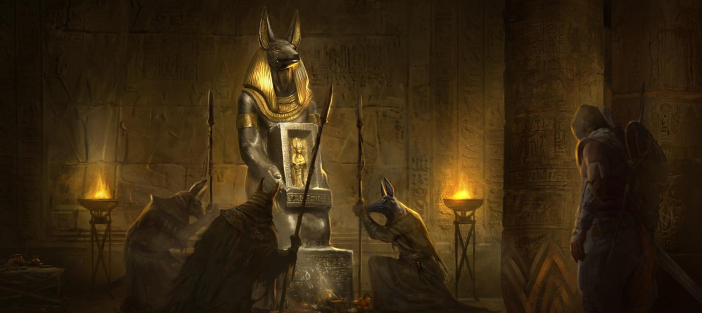 Концепт-арты дополнения Assassin's Creed Origins — The Curse of the Pharaohs