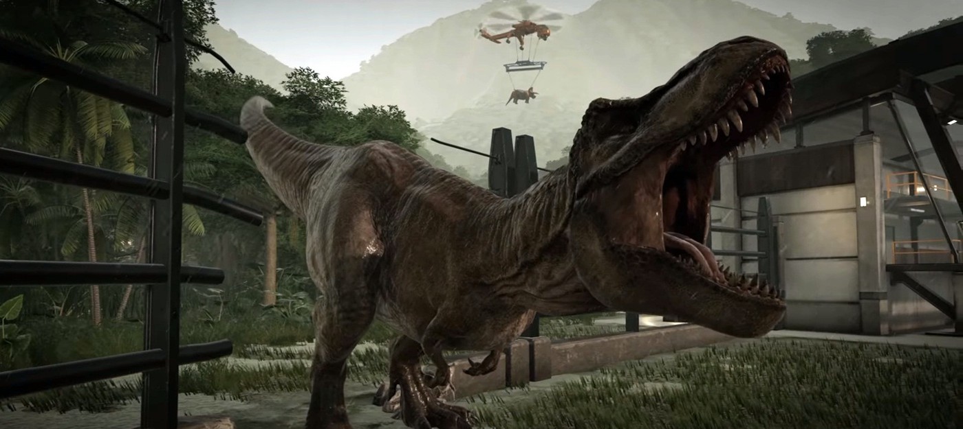 Jurassic World Evolution получила дату релиза и новый трейлер