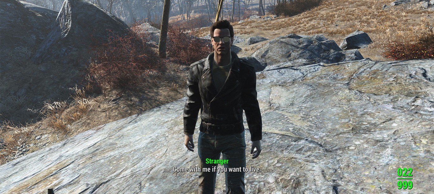 Этот мод Fallout 4 превращает игру в бегство от Терминатора