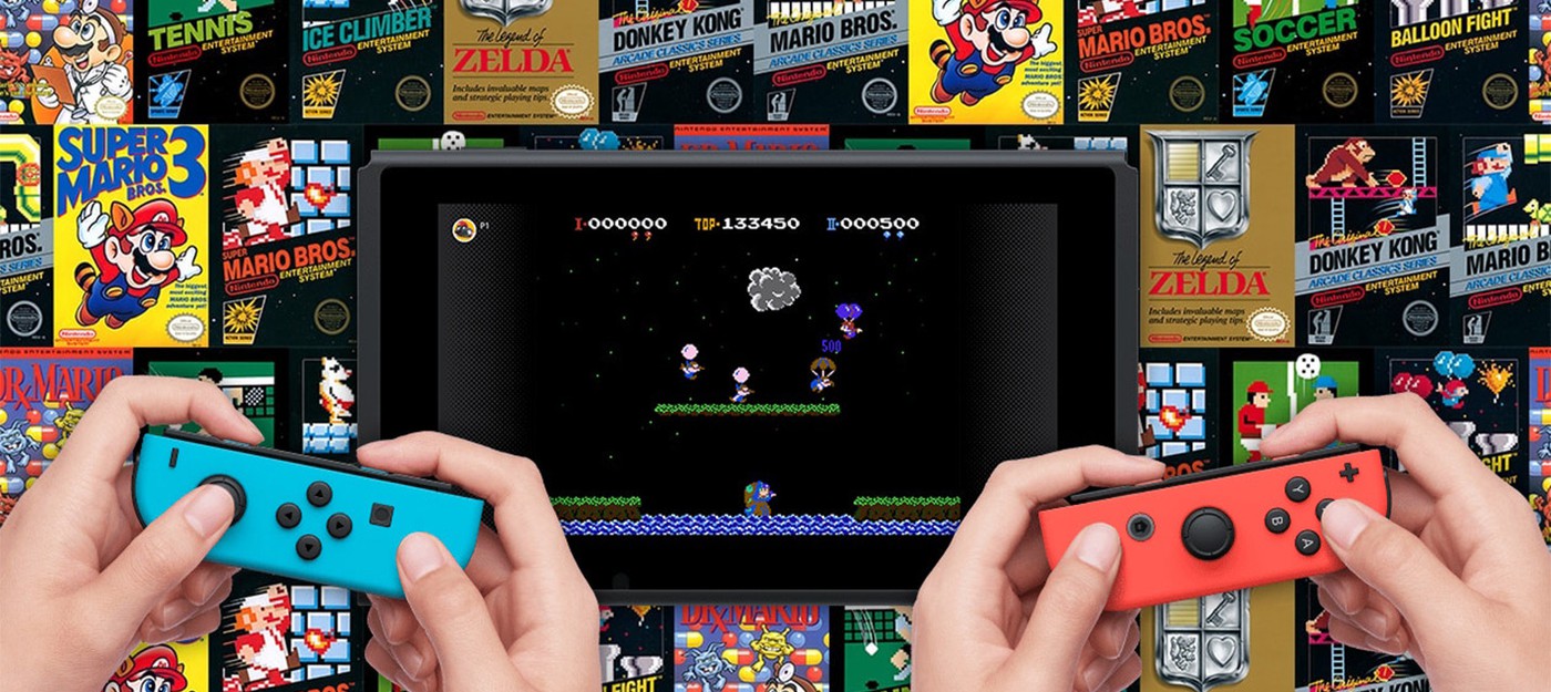 Облачные сохранения и NES-тайтлы для онлайн-сервиса Switch