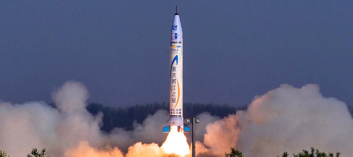 В Китае состоялся первый запуск частной ракеты