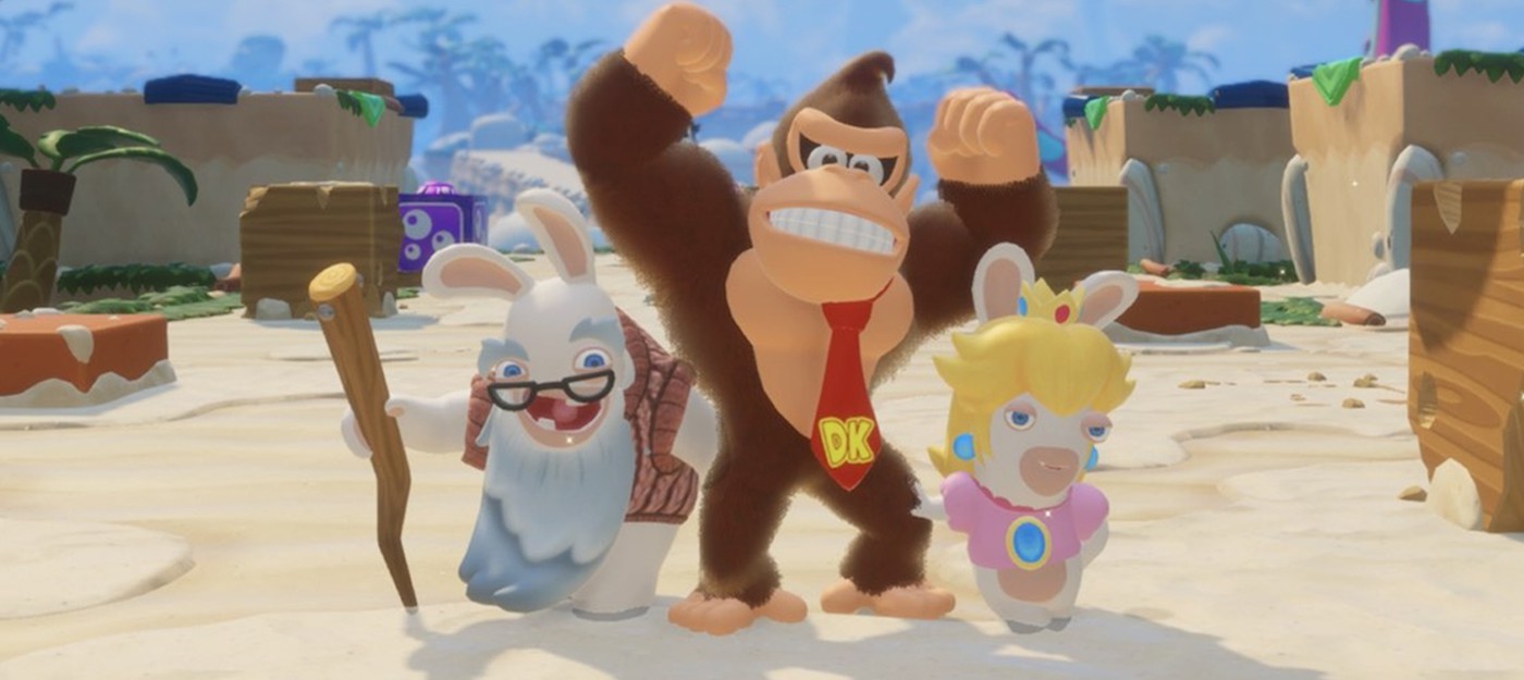 Геймплейный трейлер и детали дополнения Donkey Kong для Mario + Rabbids Kingdom Battle
