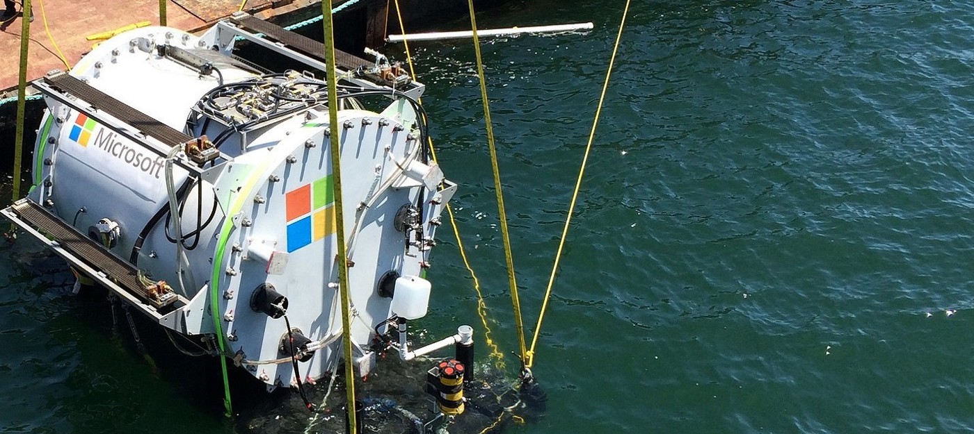 Microsoft установила дата-центр на дне моря