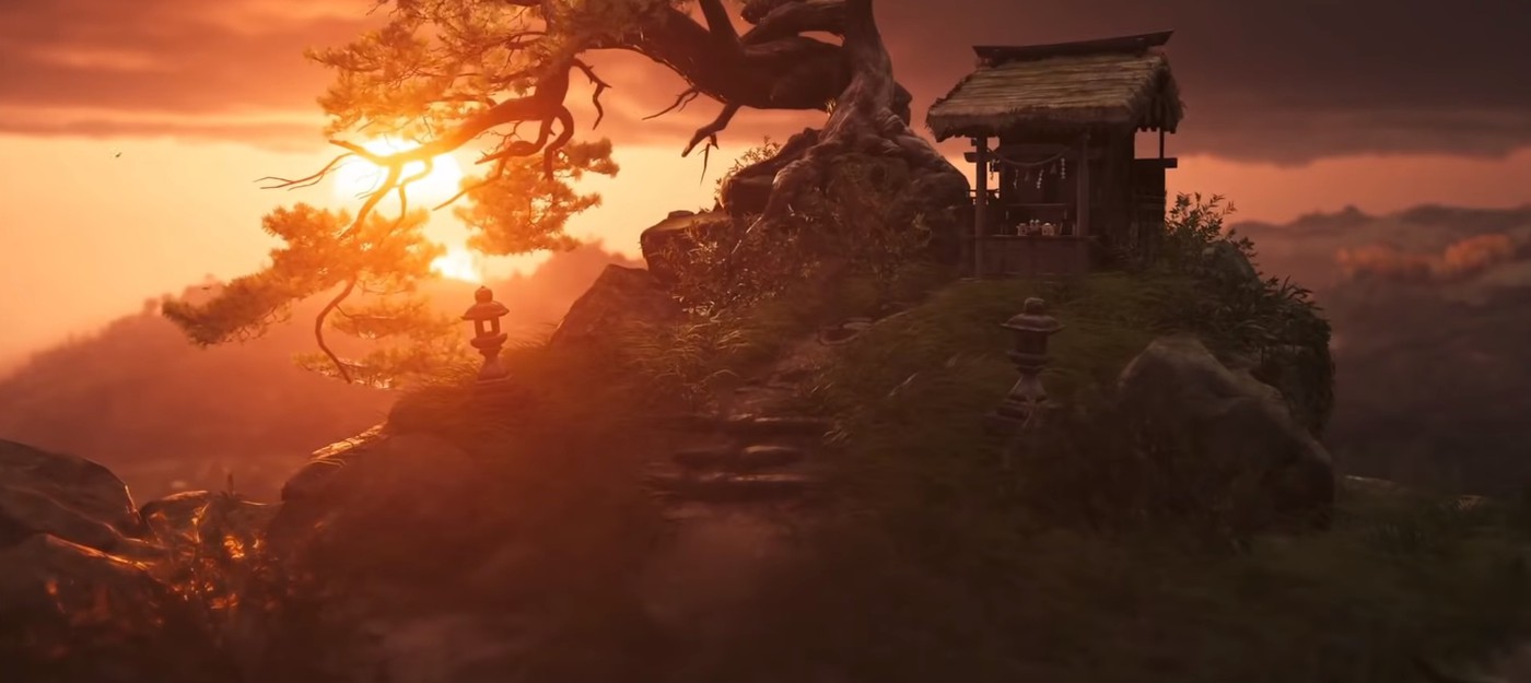 Разработчики Ghost of Tsushima показали отдельные кадры окружения