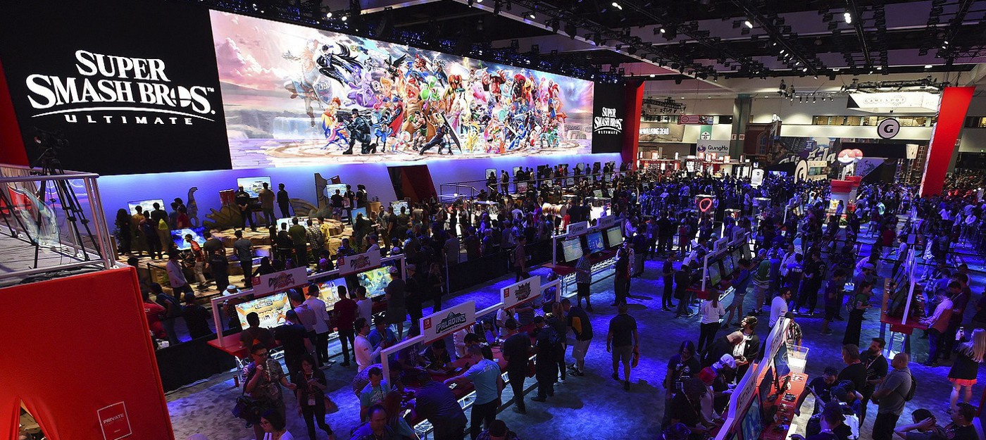 Толпы зрителей на E3 2018, увидимся на E3 2019