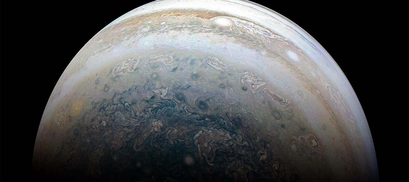 Южный Юпитер — новое фото с аппарата Juno