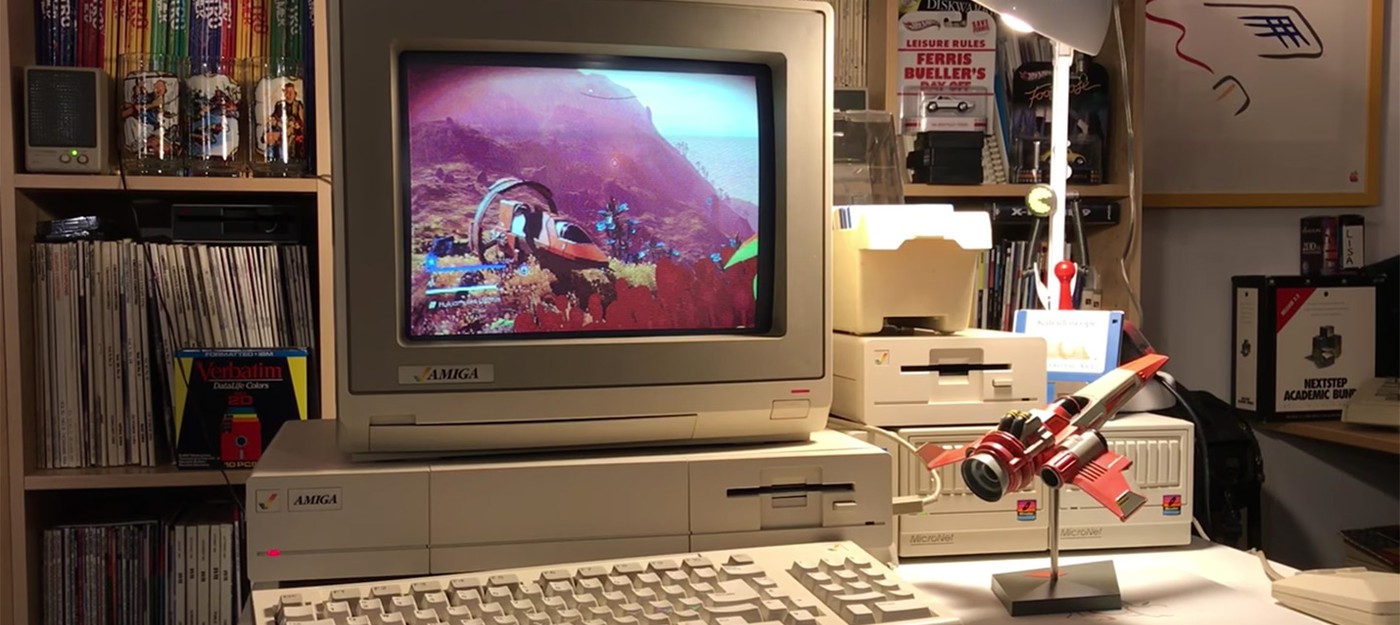 Шон Мюррей впечатлен No Man's Sky на компьютере Amiga