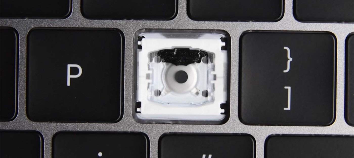 Силиконовая пленка под клавишами новых MacBook Pro действительно защищает от пыли