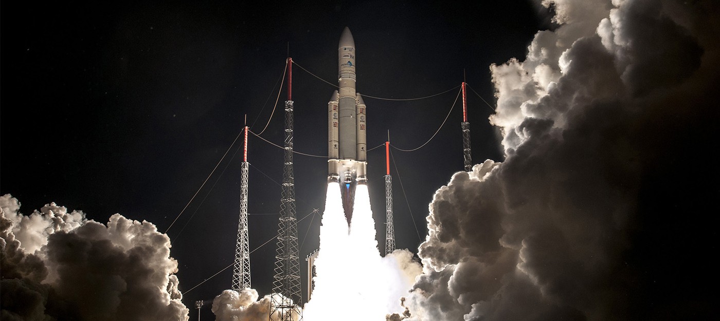 Два космических запуска за час: SpaceX и Arianespace