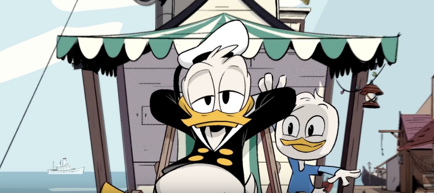 Дональд Дак заговорил в одном из эпизодов Ducktales