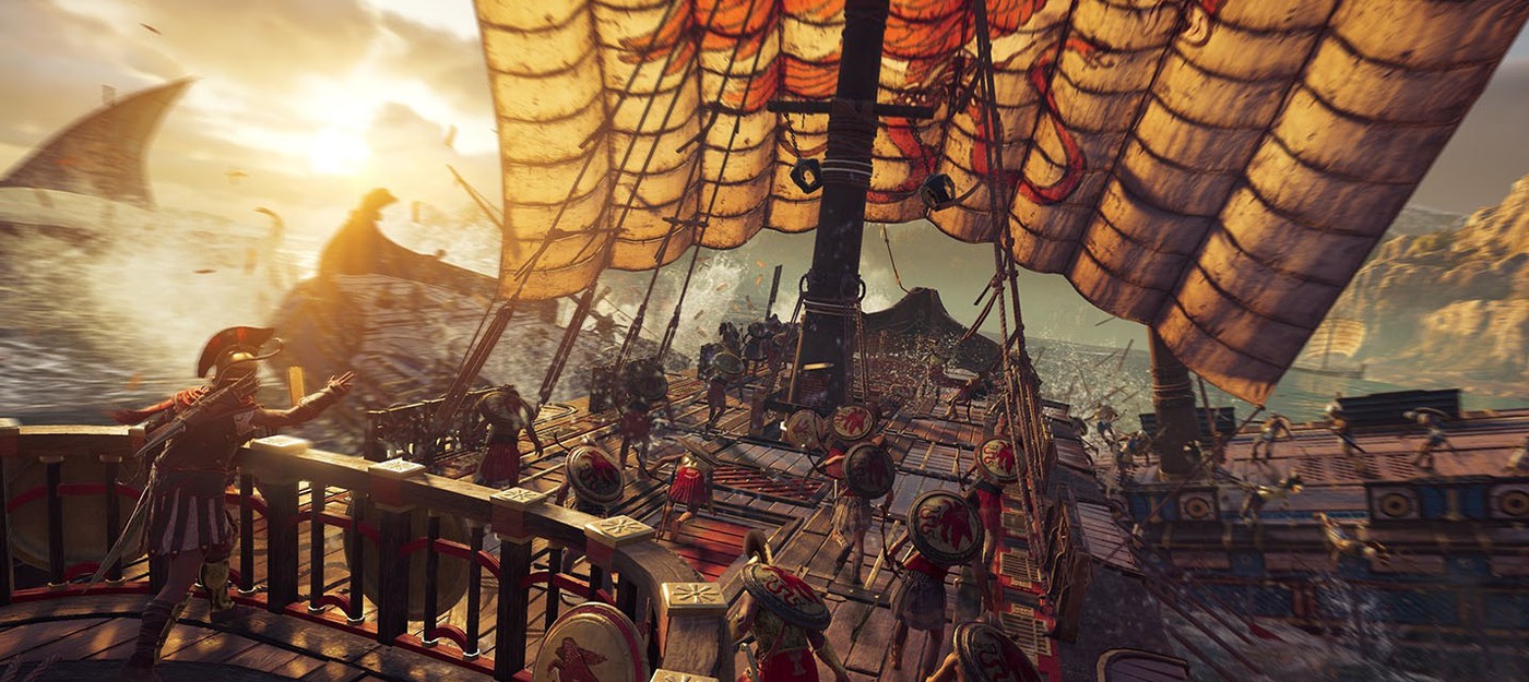 Новые детали морских сражений в Assassin's Creed: Odyssey