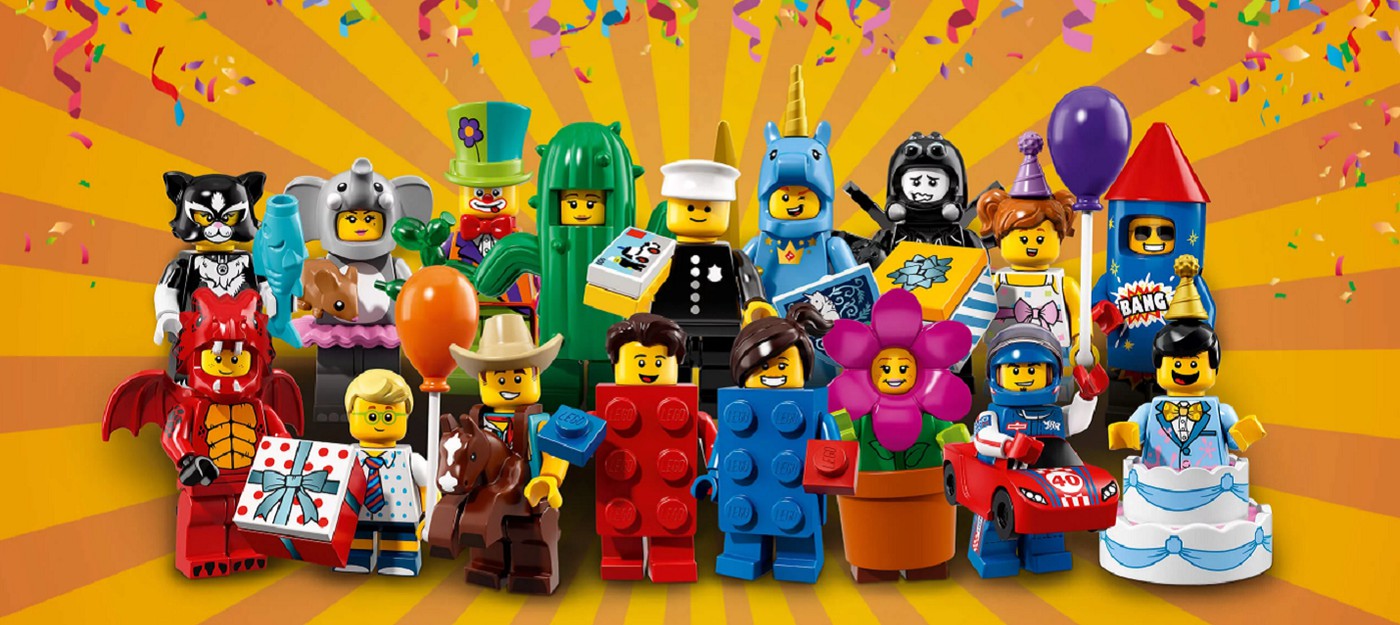 LEGO отмечает 40-летие минифигурок