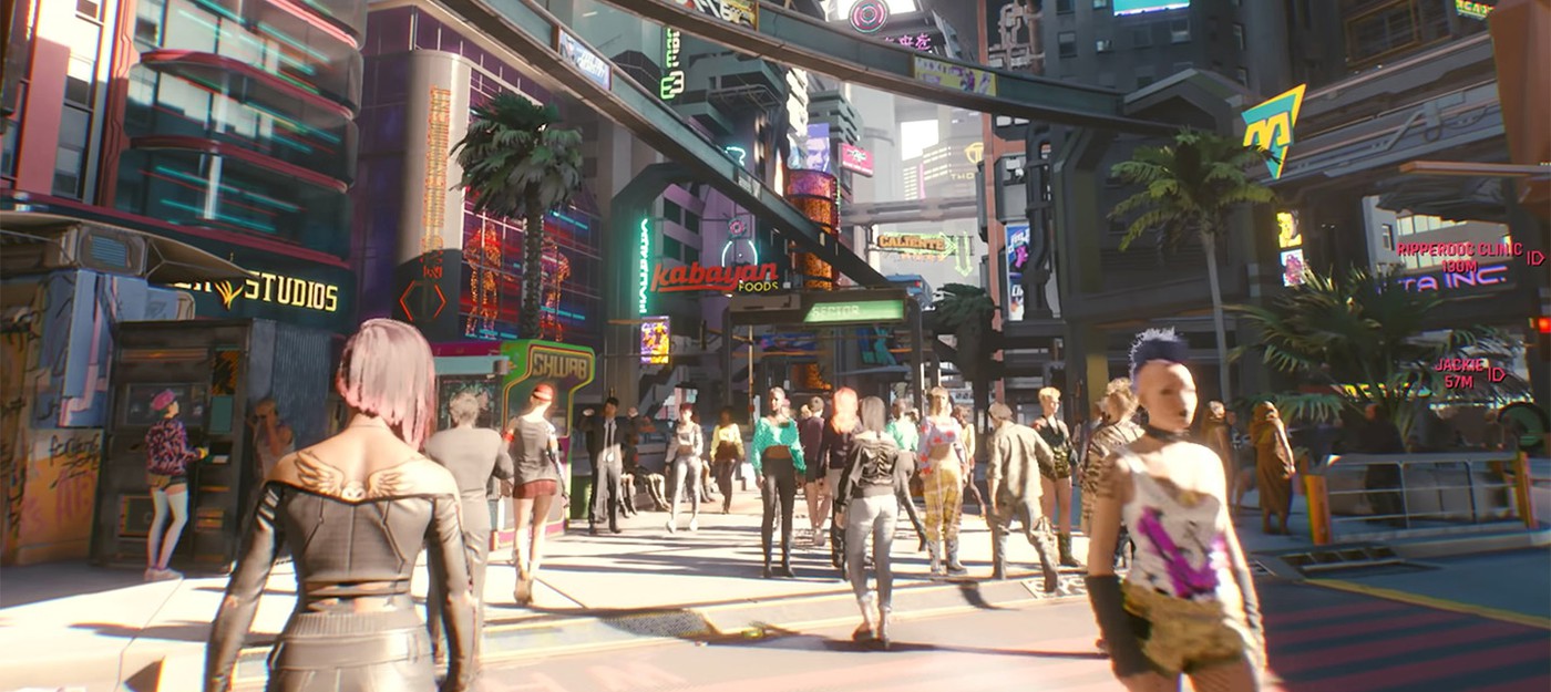 Разработчик Cyberpunk 2077 рассказал о размере Найт-Сити