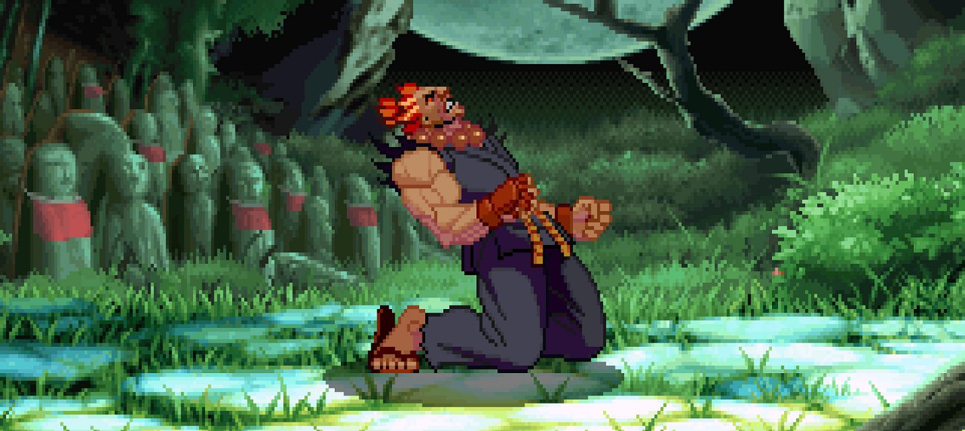 Анимация для Street Fighter III: 3rd Strike была скопирована из клипа 80-ых