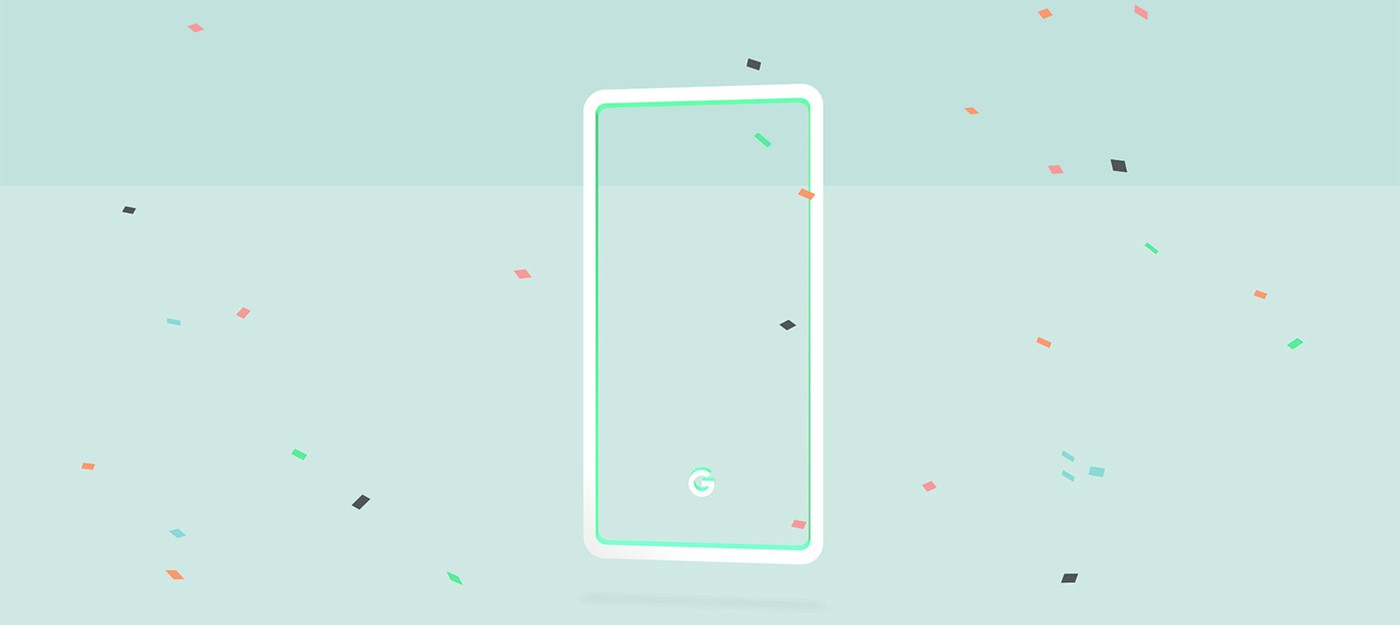 Google анонсировала три цвета для Pixel 3: мятный, белый и черный