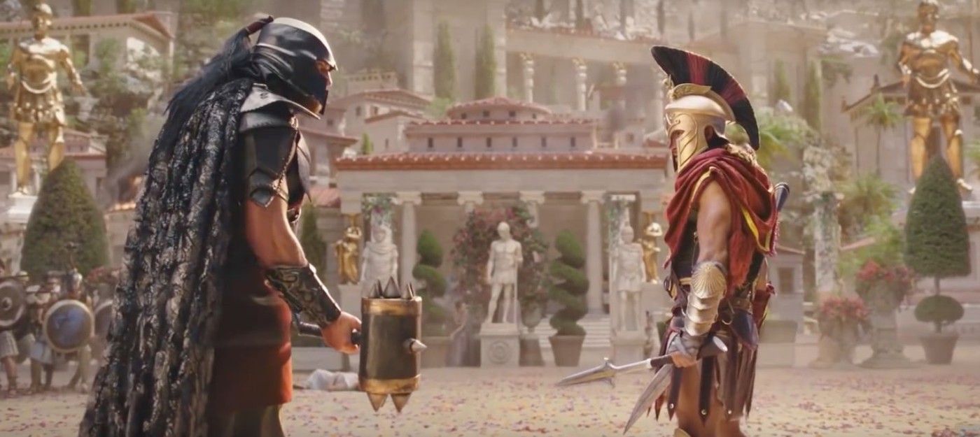 Лайв-экшен трейлер Assassin’s Creed Odyssey с циклопом