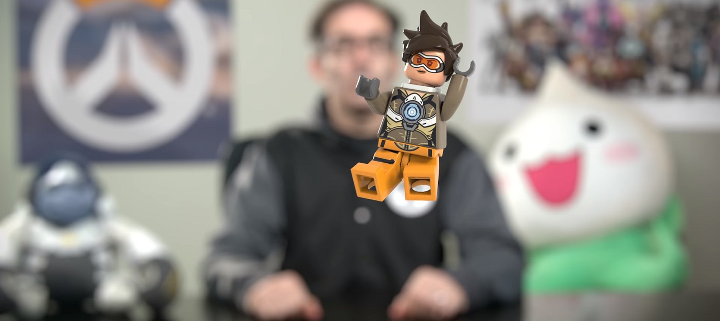 Крошечная Трейсер в тизере специального набора LEGO Overwatch